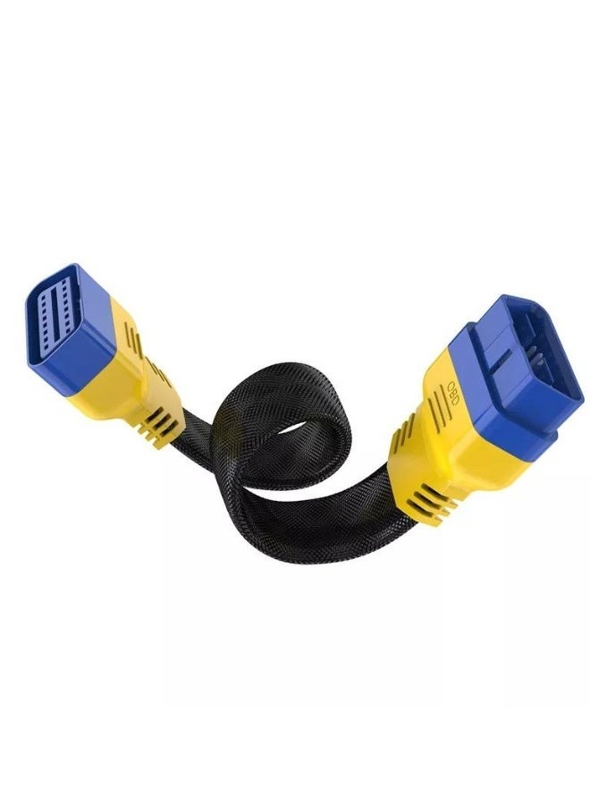 أوتول كابل زيادة طول OBD2 لـ AUTOOL مرن 30 سم - كابل توصيل أجهزة فحص العربية - Image 3